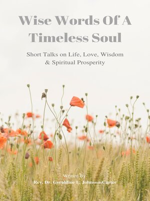 cover image of Wise Words of a Timeless Soul